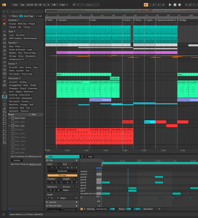 Heavy Log drums Melodic Amapiano Template 01